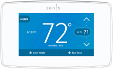 DX Air Handler 7 sensi touch thermostat DX Air Handler