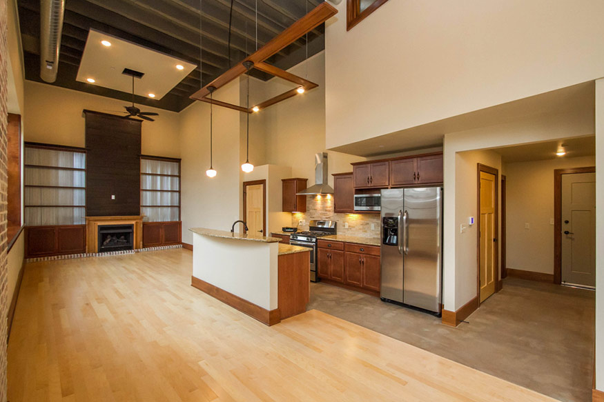Roosevelt School Condominiums 2 roosevelt school condos kitchen Roosevelt School Condominiums