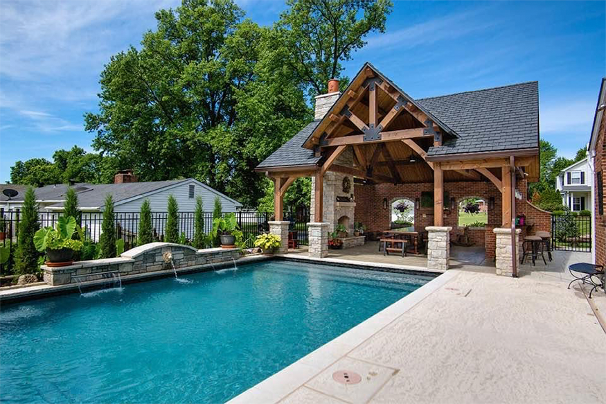 Room to Congregate 13 home pool Room to Congregate